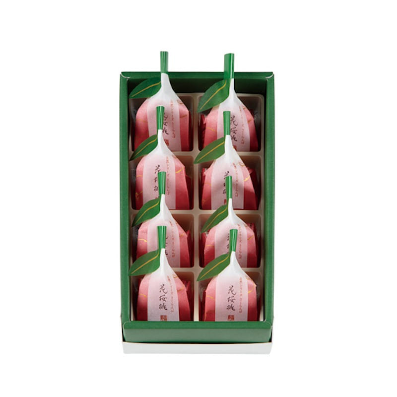 OKAYAMA Cherry Jelly Cake 8pc 1 box