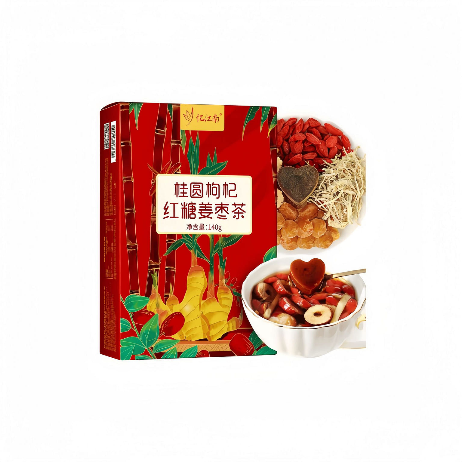 Brown Sugar Ginger Jujube Tea 140g 140 g
