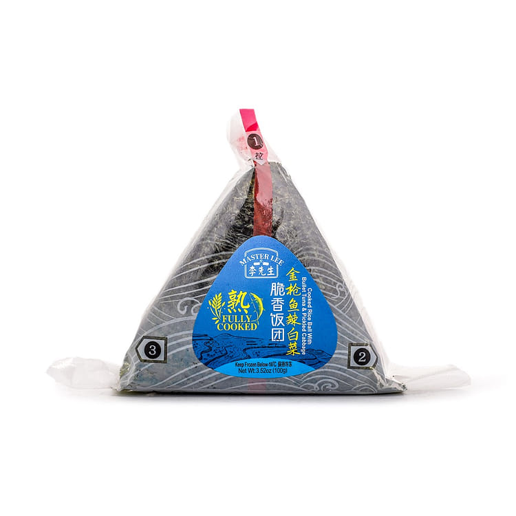 Get Master Lee Cooked Rice Ball with Tuna Spicy Cabbage Delivered