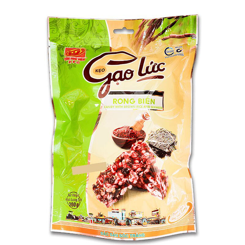 [Tan Hue Vien] Seaweed Brown Rice Crispy - 200g 1 each