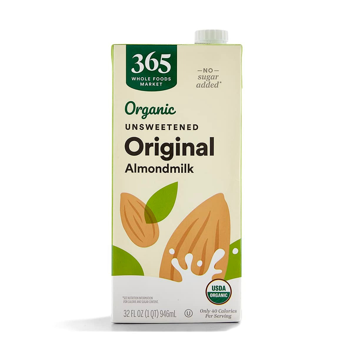 Organic Unsweetened Vanilla Almond Milk, 32 Fl Oz 1 each