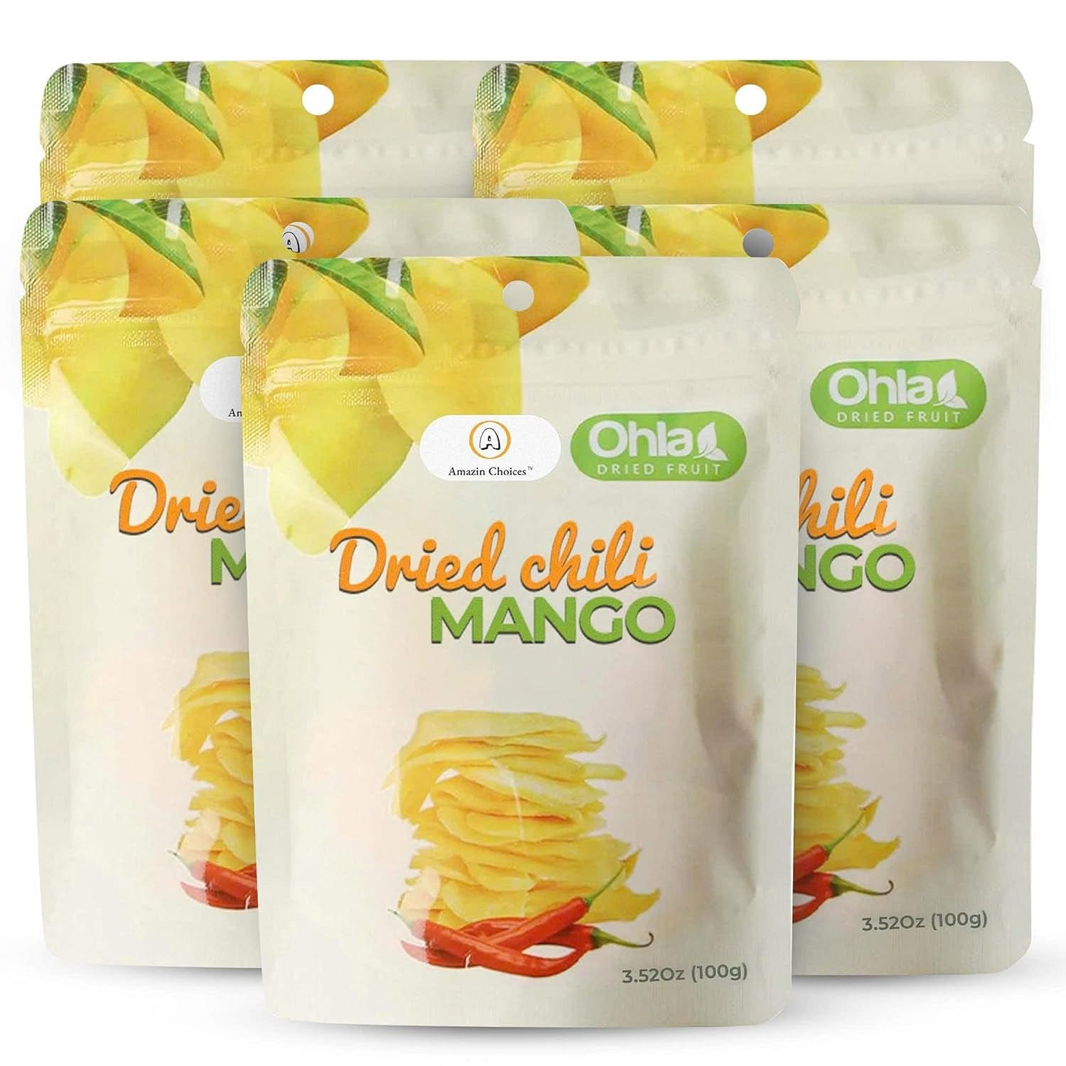 드라이 칠리 망고 100g 5 팩