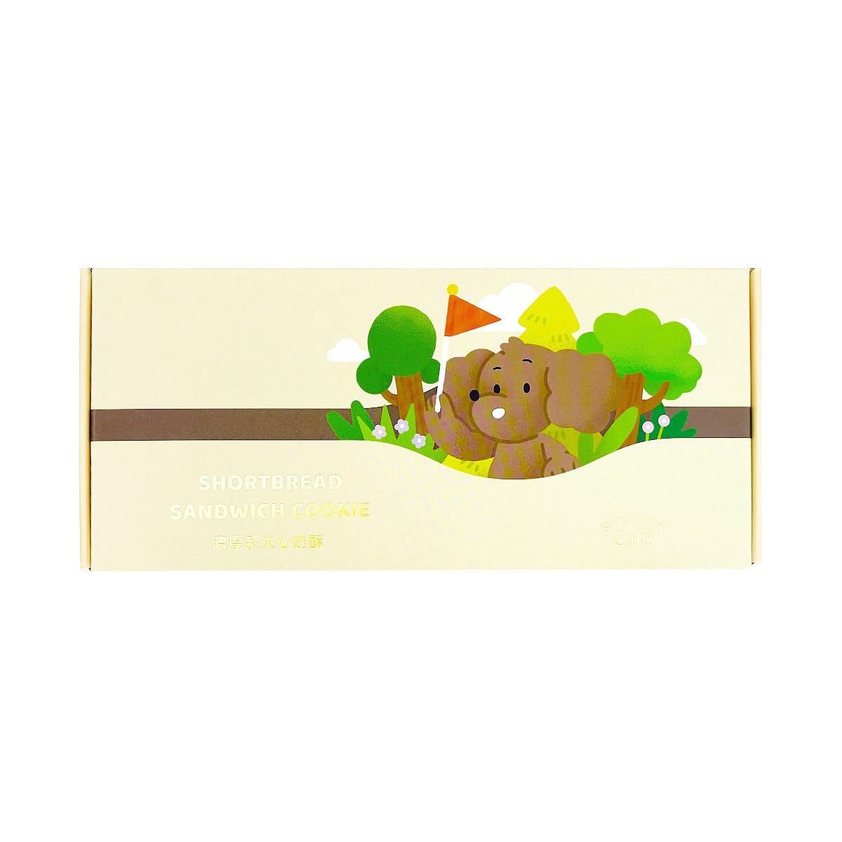 KUO YUAN YE Sandwich Cookie-Salted Dark Choco 108 กรัม