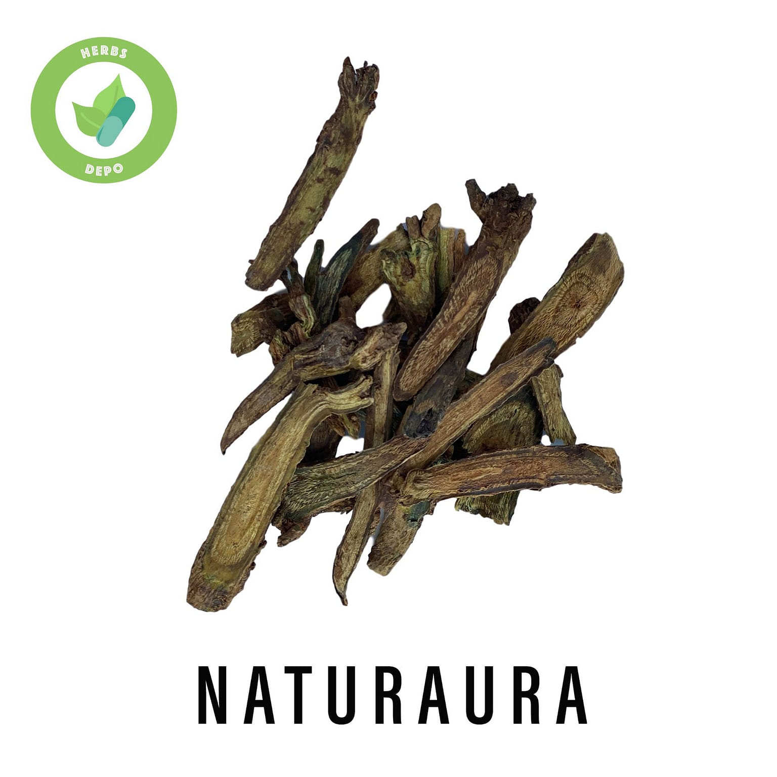 NATURAURA - PREMIUM HUANG QIN - SKULCAP ROOT - RADIX SCUTELLARIAE 1 each