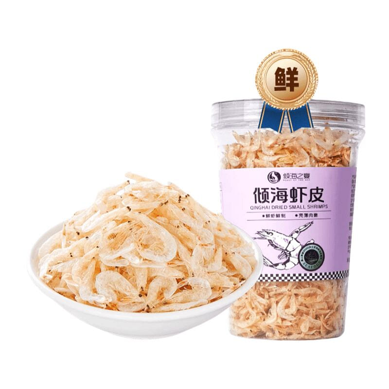 Qinghai Feast Large Dried Shrimp 100g*1 Jar 100 g