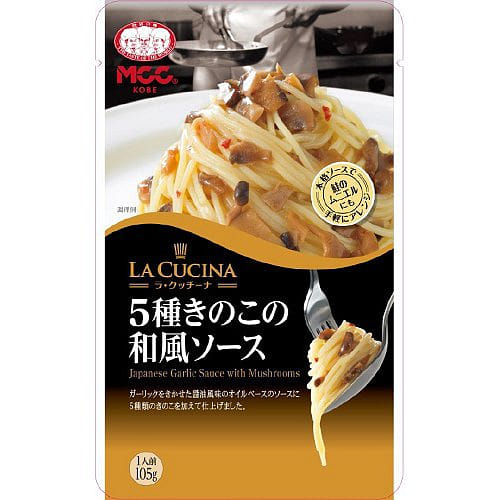 MCC エム・シーシー食品 5種きのこの和風ソース 105g 1 個