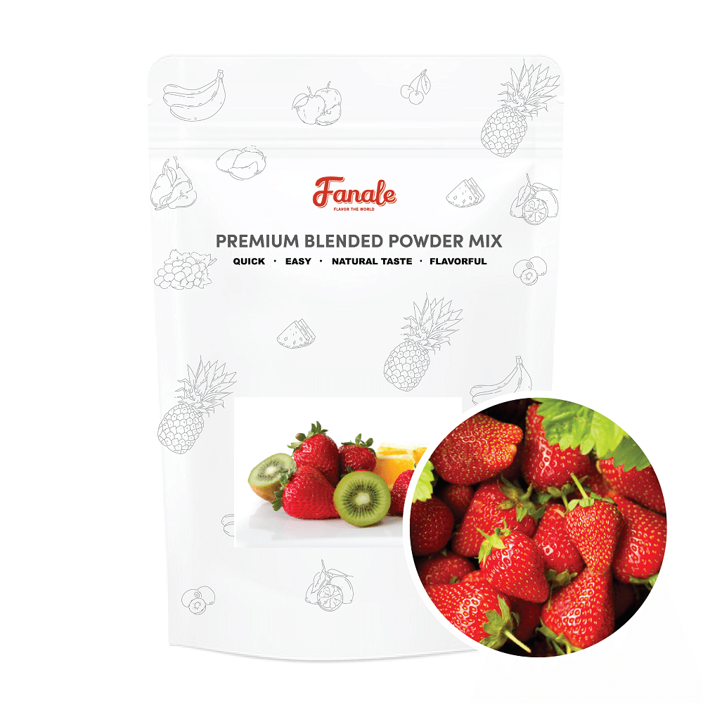 Fanale Premium Flavoring Powder for Bubble Tea Strawberry Flavor 2.2 파운드