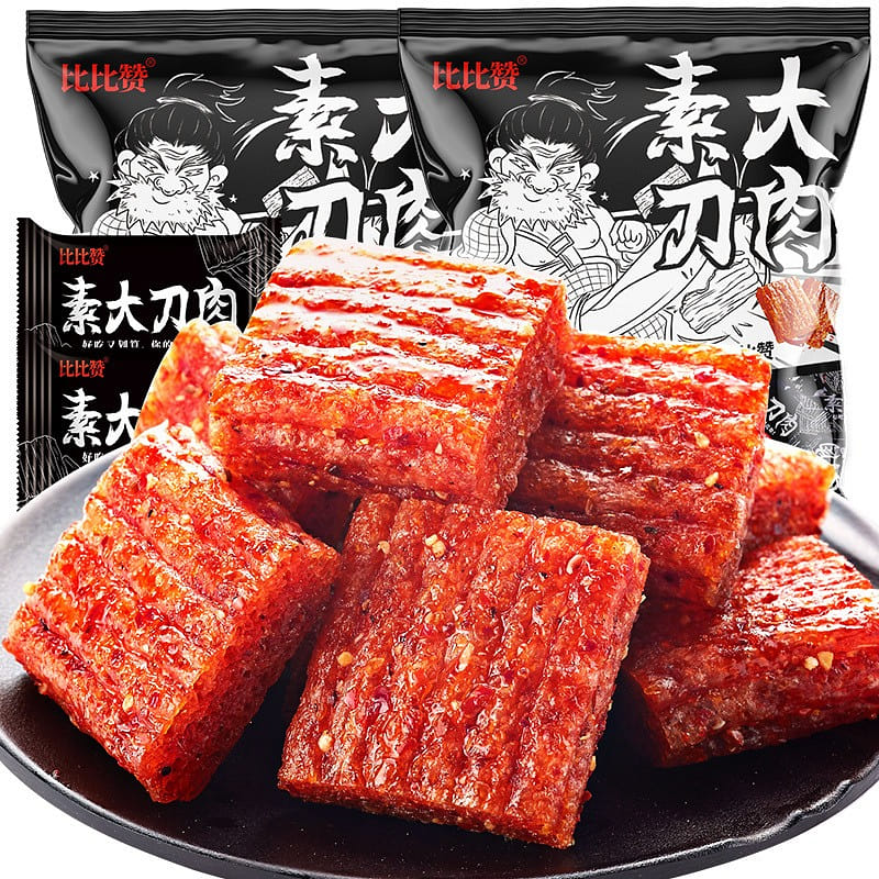 Vegan Spicy Chunky - chewy and rich in protein Sweet and spicy 228 그램