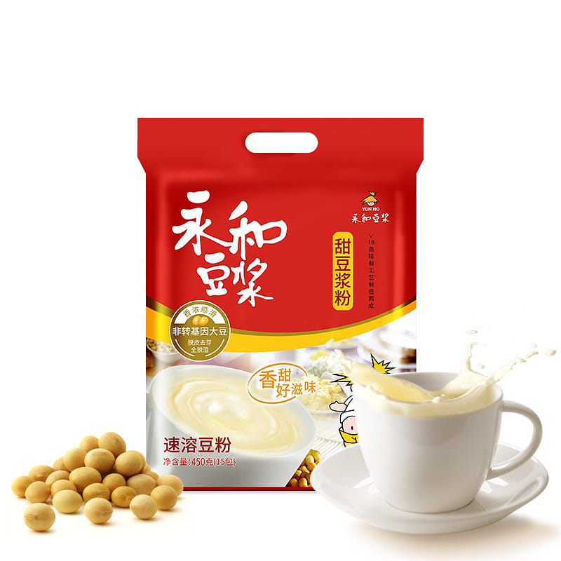 Yonghe Soy Milk classic sweet soy milk 450g 450 g