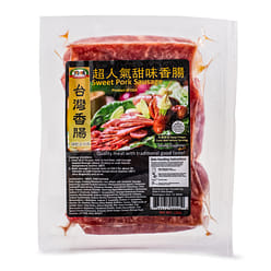 Chunwei Taiwan Uncooked Sweet Pork Sausage, Frozen 12 oz