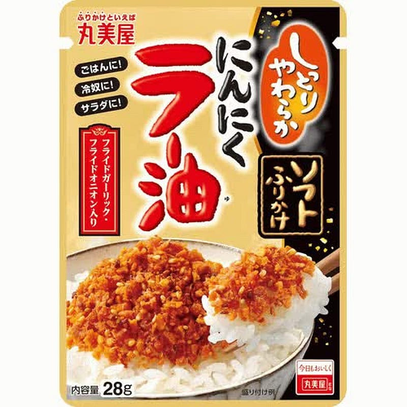 Marumiya Soft Furikake Garlic Chili Oil NP 28g 1 ส่วน