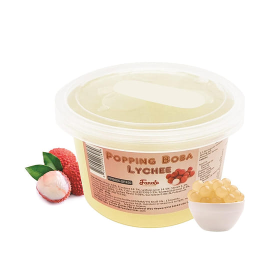 weee_instant_Fanale Popping Bursting Boba Lychee Flavor 450 g