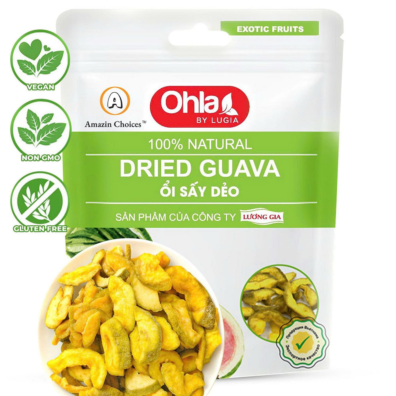 Mekong Delta Harvest - ドライグアバ 500g 1.1 ポンド