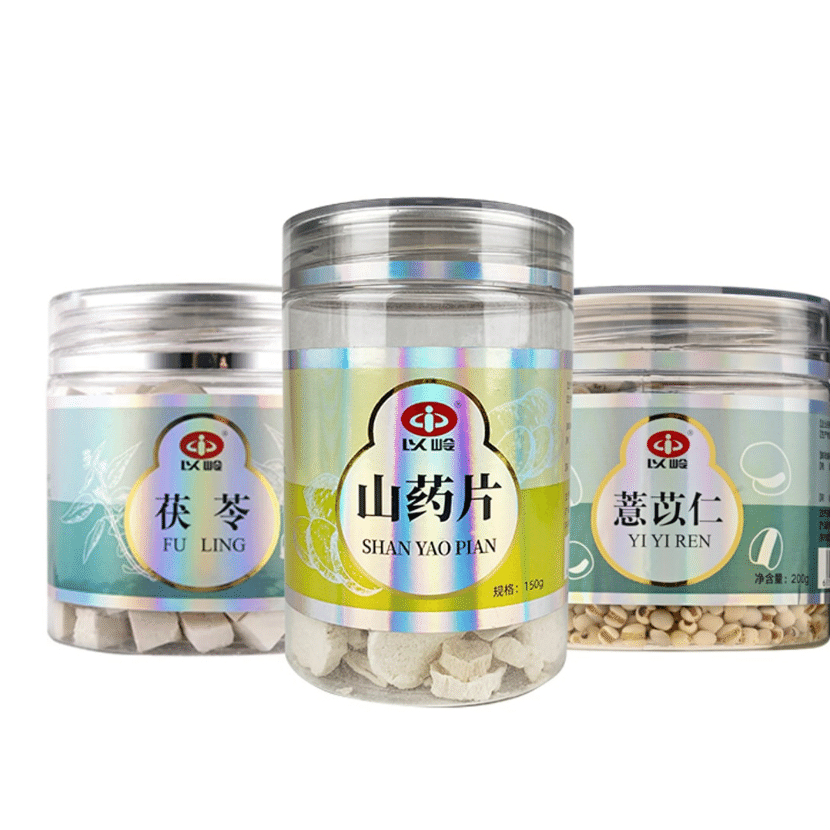 Chinese Herb Yam Slice150g*1 + Poria cocos 150g*1 + Semen Coicis 200g*1 3 병