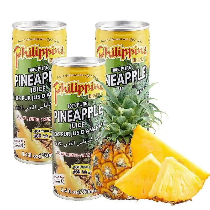 Philippines imported beverage Philippine Island juice 250ml original pineapple j 250 밀리리터