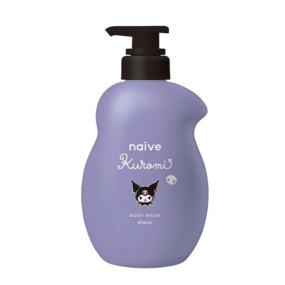 Kracie Kuromi Naive Body Wash Peach Soap Scent 530 ml