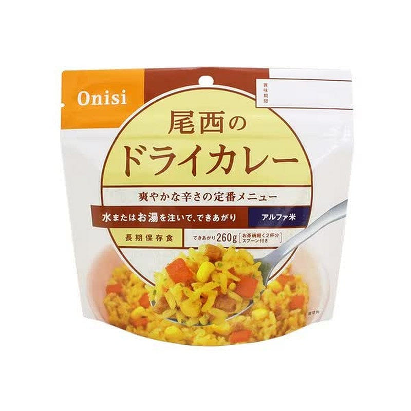 Onishi Foods Alpha Rice Dry Curry 1 Serving 1 個
