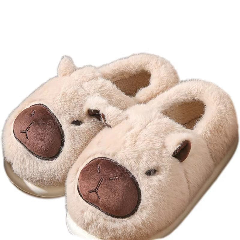 Capibala Slippers Bun Head - Cream(36-37 Yards) 1 개