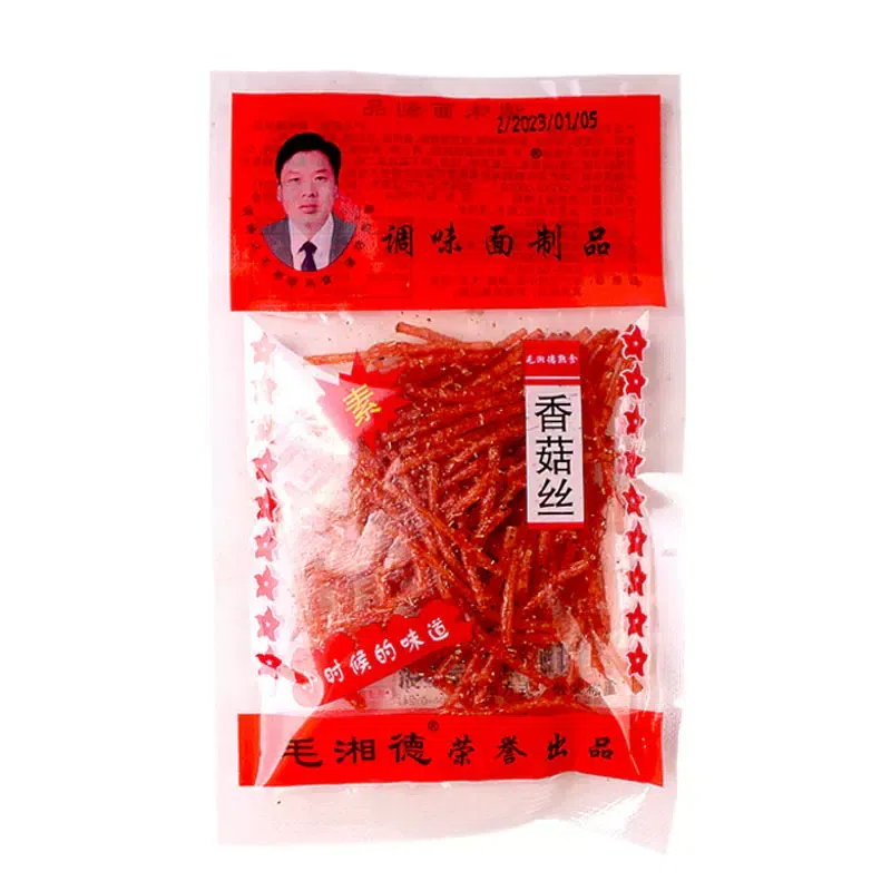 Shredded Shiitake Mushroom Spicy Strips 20g*1 bag 10 g