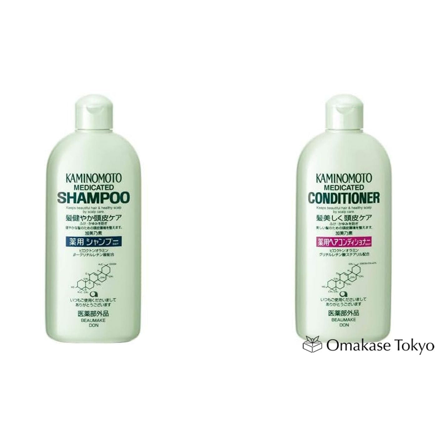 Kaminomoto Scalp Care Shampoo & Conditioner Set 688 그램