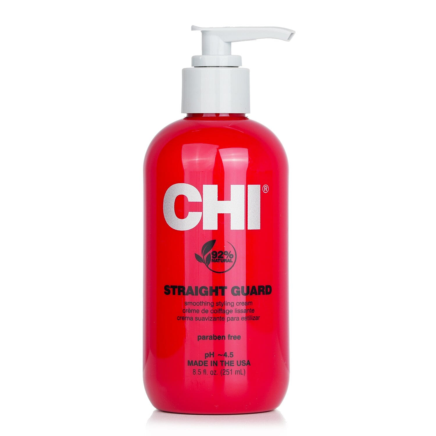 CHI Repairing straight hair smoothing and styling cream 251ml/8.5oz 251 밀리리터
