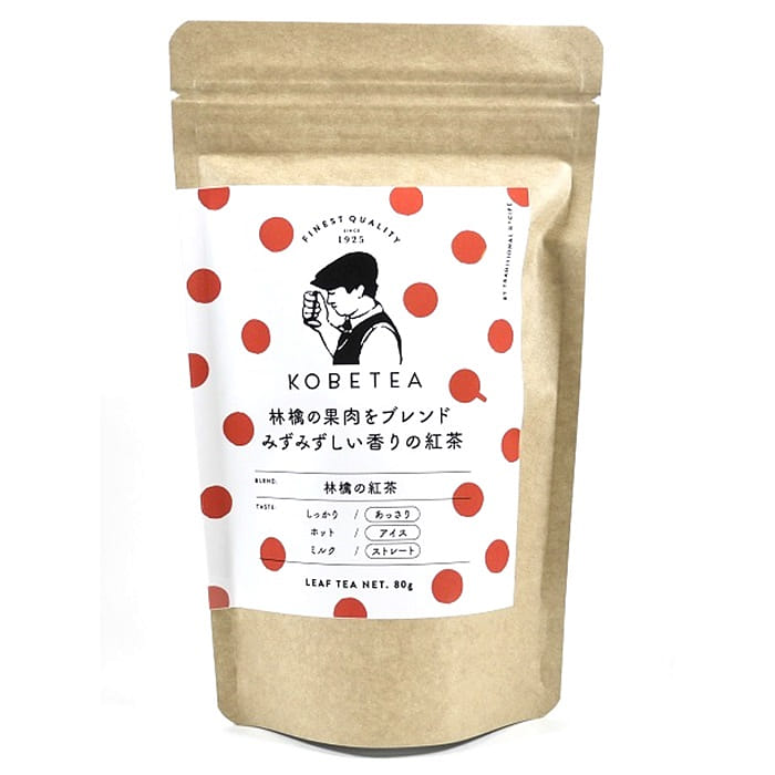 KOBE Mont Loir Kobe Apple Black Tea 80g 1 ส่วน