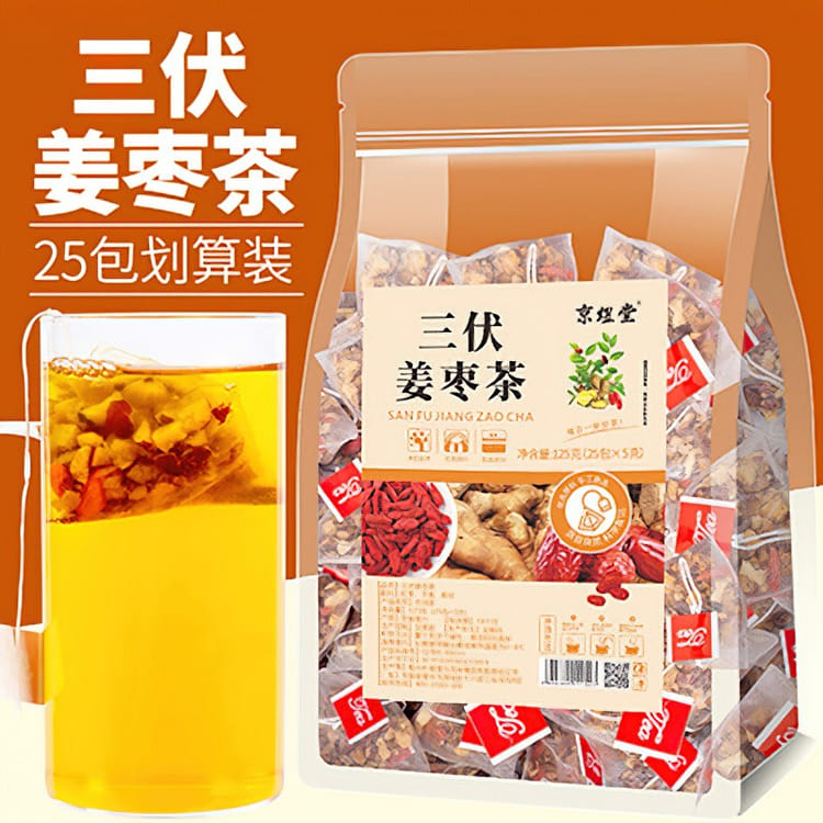 三伏姜枣茶25小包- Weee!