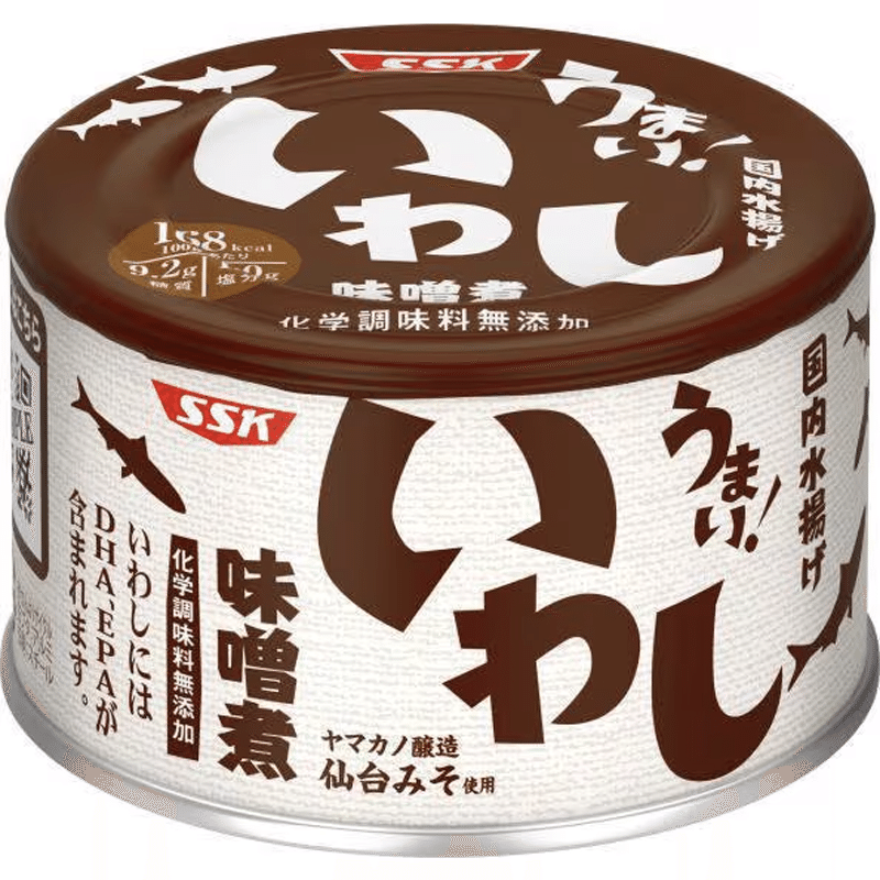 Shimizu foods good! Miso-boiled sardines 150g 150 그램
