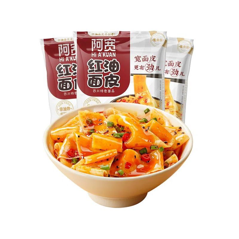 Akuan red oil dough instant noodles 115g*1 bag 115 g