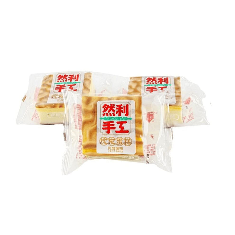 然利 手工虎皮蛋糕 乳酸菌味60g*10枚 1 份
