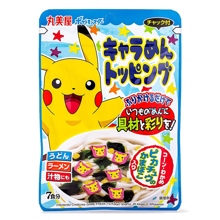 丸美屋 ポケモン キャラめんトッピング - Weee!