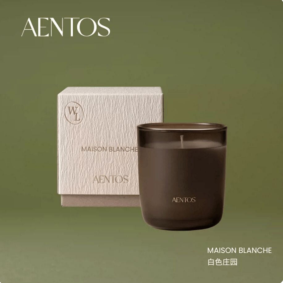 AENTOS MAISON BLANCHE Scented Candle 200 g