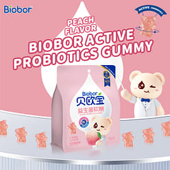 Biobor active probiotic gummy bear  for  children 7.94 oz