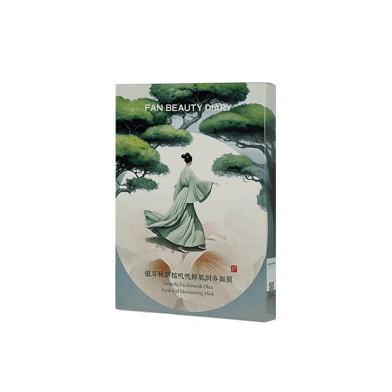 FAN BEAUTY Tremella Fuciformis&Okra Fresh Gel Mask 1 box