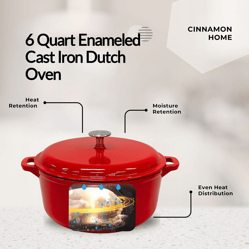 Cinnamon Home Dutch Oven
