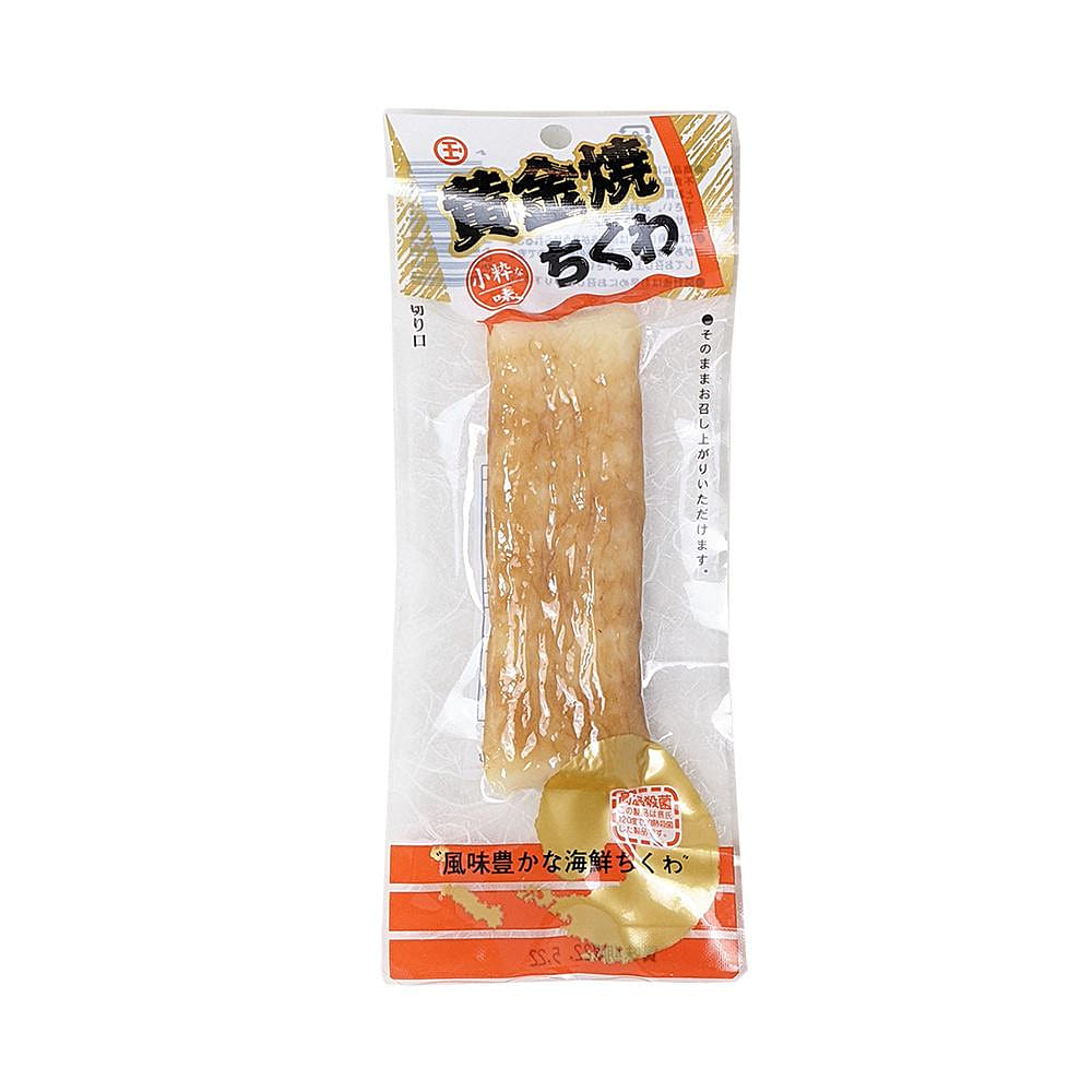 MARUTAMA Crab Golden Fried Chikuwa 45g 1 stick 1 อัน