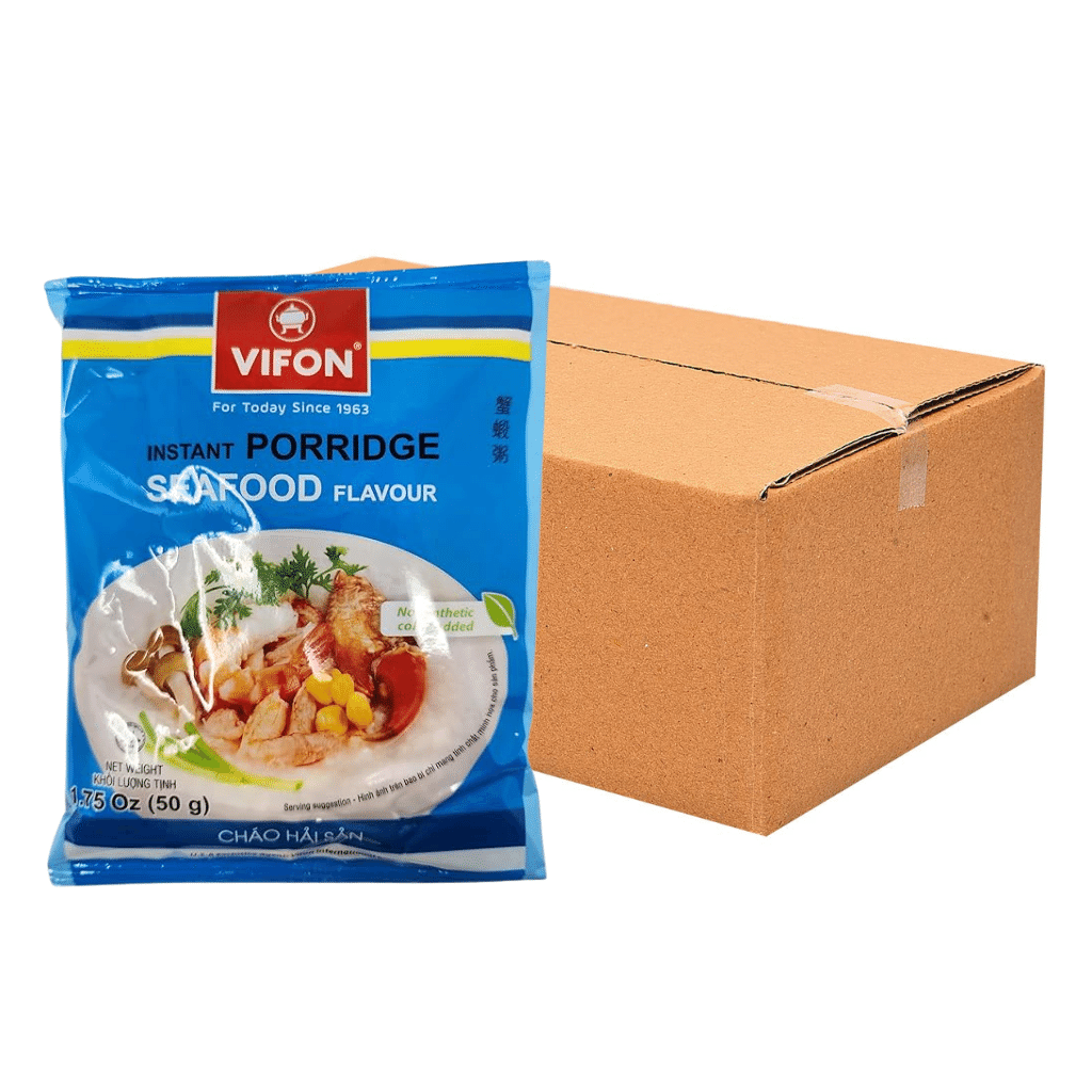 Vifon Instant Seafood Porridge 1.75oz pack of 50 1 ส่วน