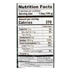 Wu Gu Dao Chang Instant Noodles, Beef Flavor 500 g