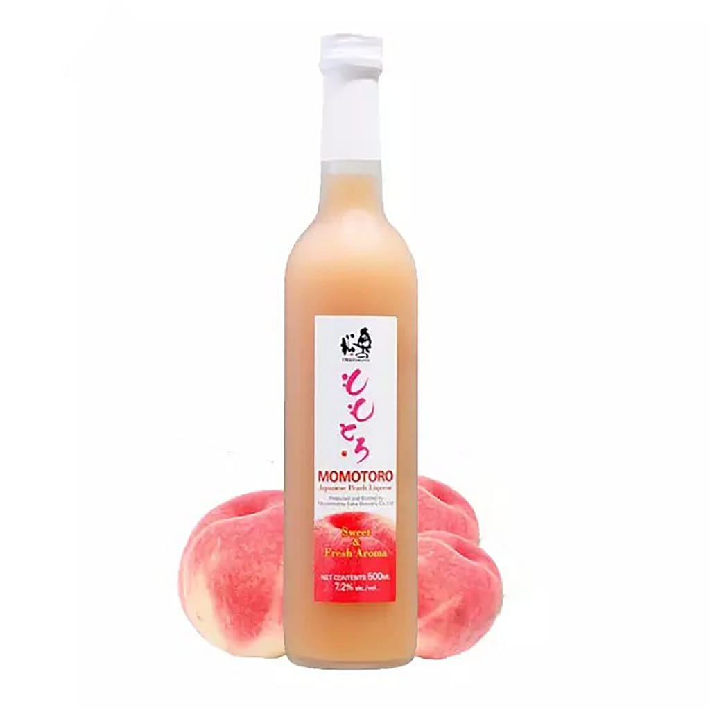 Okunomatsu Peach Momotoro Sake 7.2% 500 ml