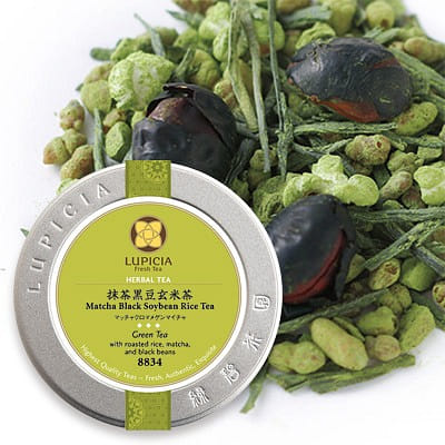 LUPICIA Matcha Black Bean Genmaicha Tea 50g 1 케이스