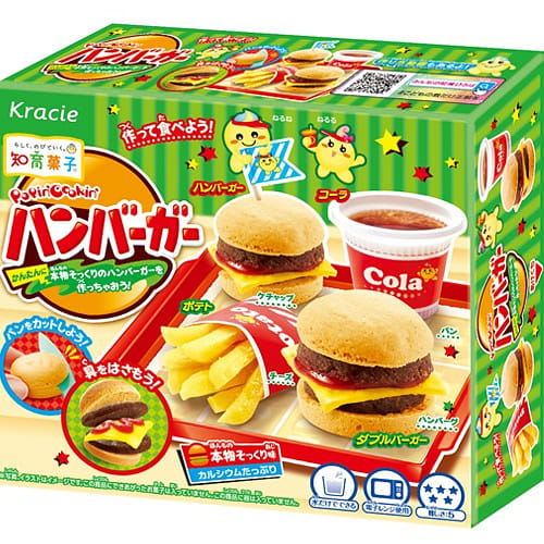 KRACIE Popin Cookin DIY Gummy Hamburger Store Kit 1 box 1 개