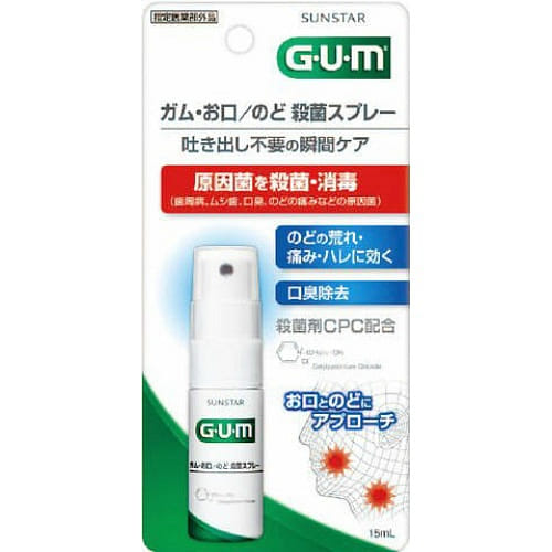 GUM Oral and Throat 15ml 15 ml