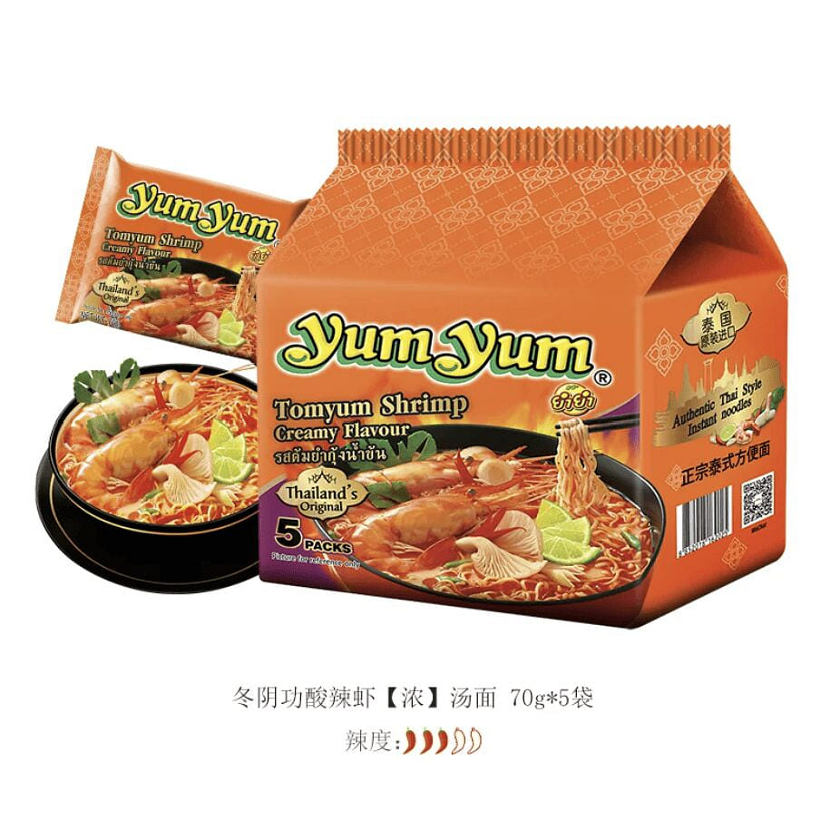 養養泰國冬陰功濃湯味方便麪350g 350 克