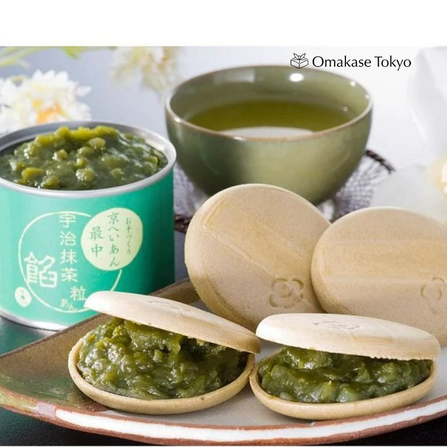 Kiyosen Azuki Uji Matcha Monaka Making Set 450 グラム