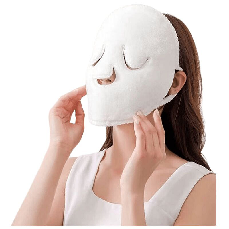 Li Qing Hot and Cold Compress Towel for Face 1 count