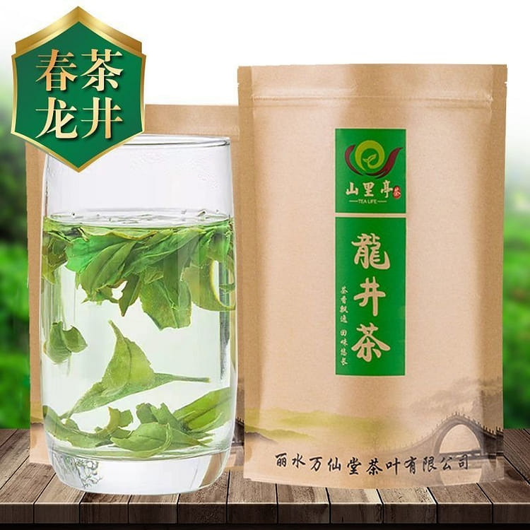 御牌　龍井茶　特級　2024新茶　杭州 龙井茶2024新茶雨前龙井绿茶茶叶散装（250g/袋，一袋装） - Weee!