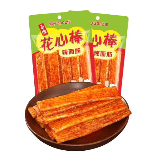 【 Yufeng - Huaxin Bar Spicy Strip 106g/ bag 】 106 กรัม
