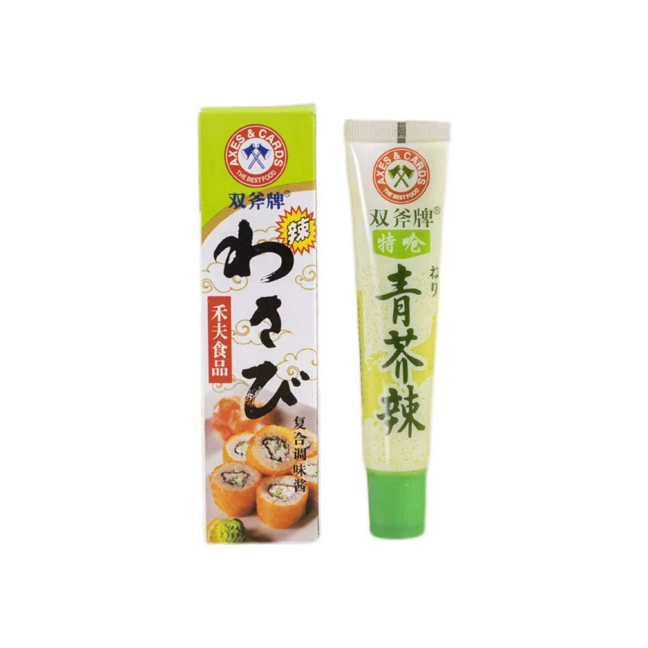 Double Axe brand wasabi sauce 43g*1 piece 43 กรัม