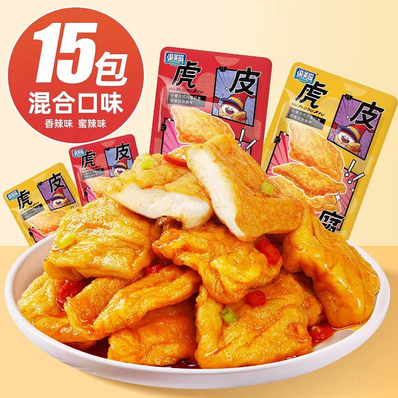 Tiger Skin Tofu Dried Tofu Dried Tofu Casual Netflix Pop-ups 195 그램