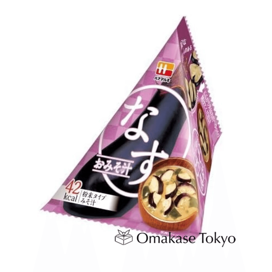 Hanamaruki Eggplant Miso Soup Triangle Pack-10.5g 240 그램